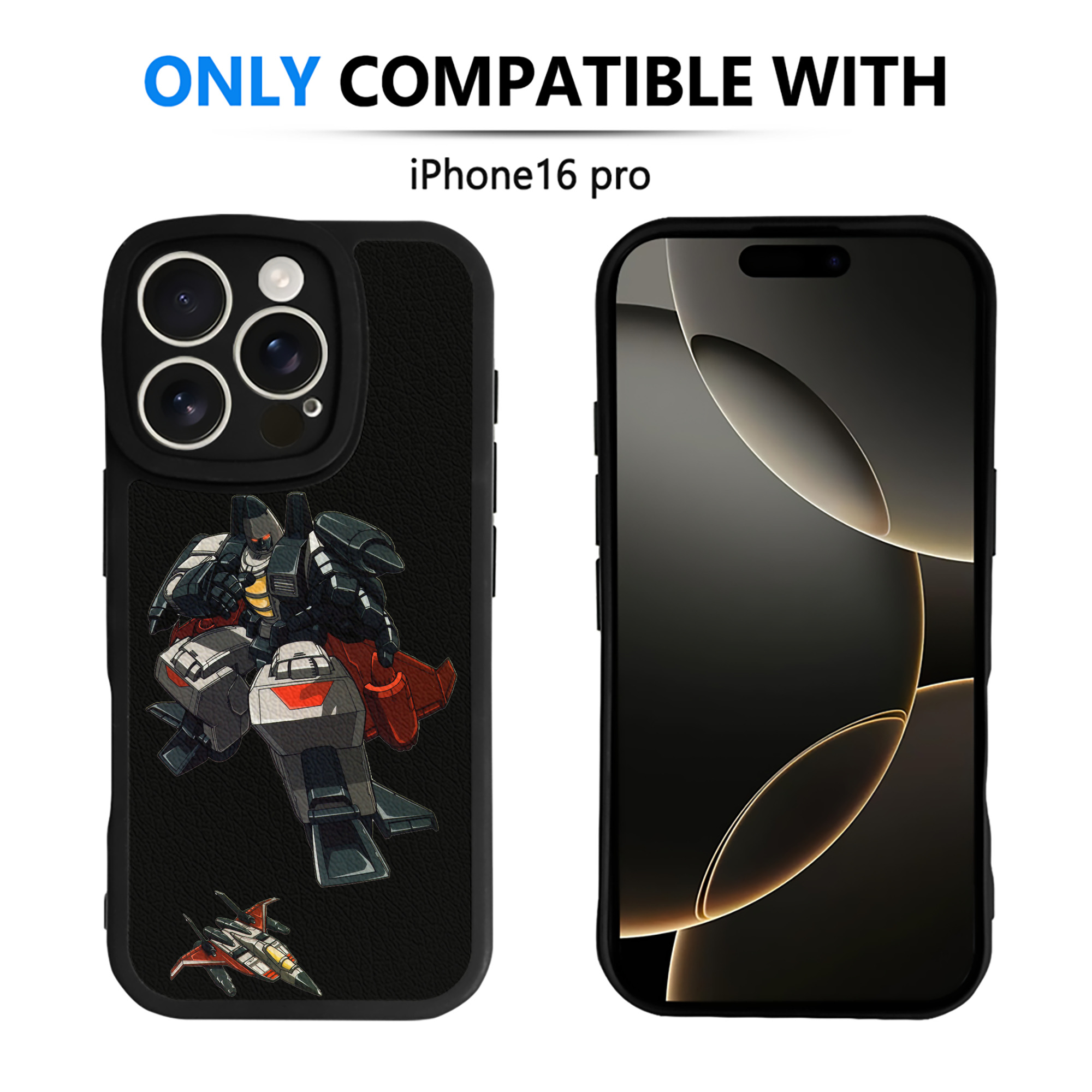 （画像用）  【iPhone 16シリーズ対応】シリコンスマホケース（レザー調） 材質：シリコン